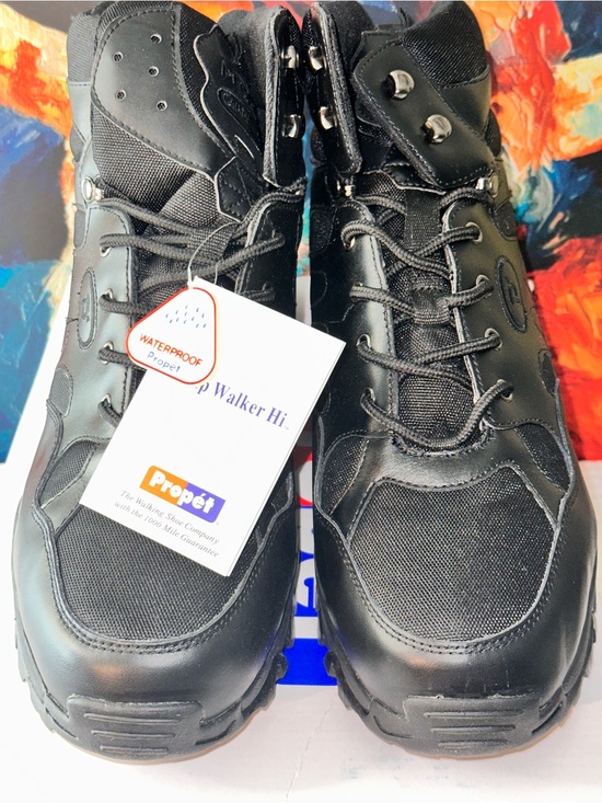 No.90 Propet Camp Walker Hi M3589 Black Waterproof Hiking Boots main image 7